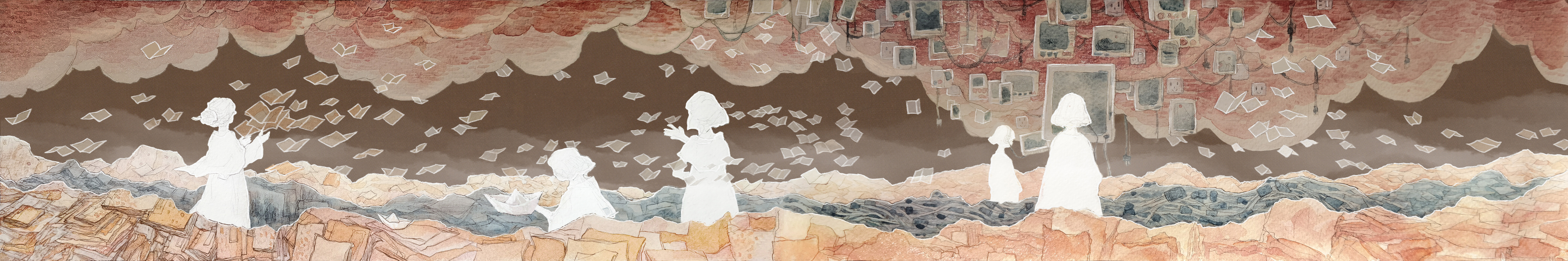 Long Ancient Painting